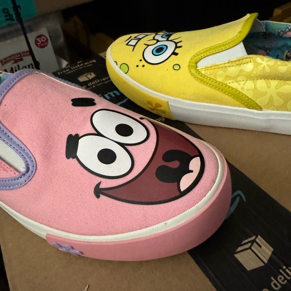 SpongeBob and Patrick Slip-On Shoes - Picture 5 of 6